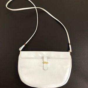 La Bagagerie Jean Marlaix Bag White Leather Bag